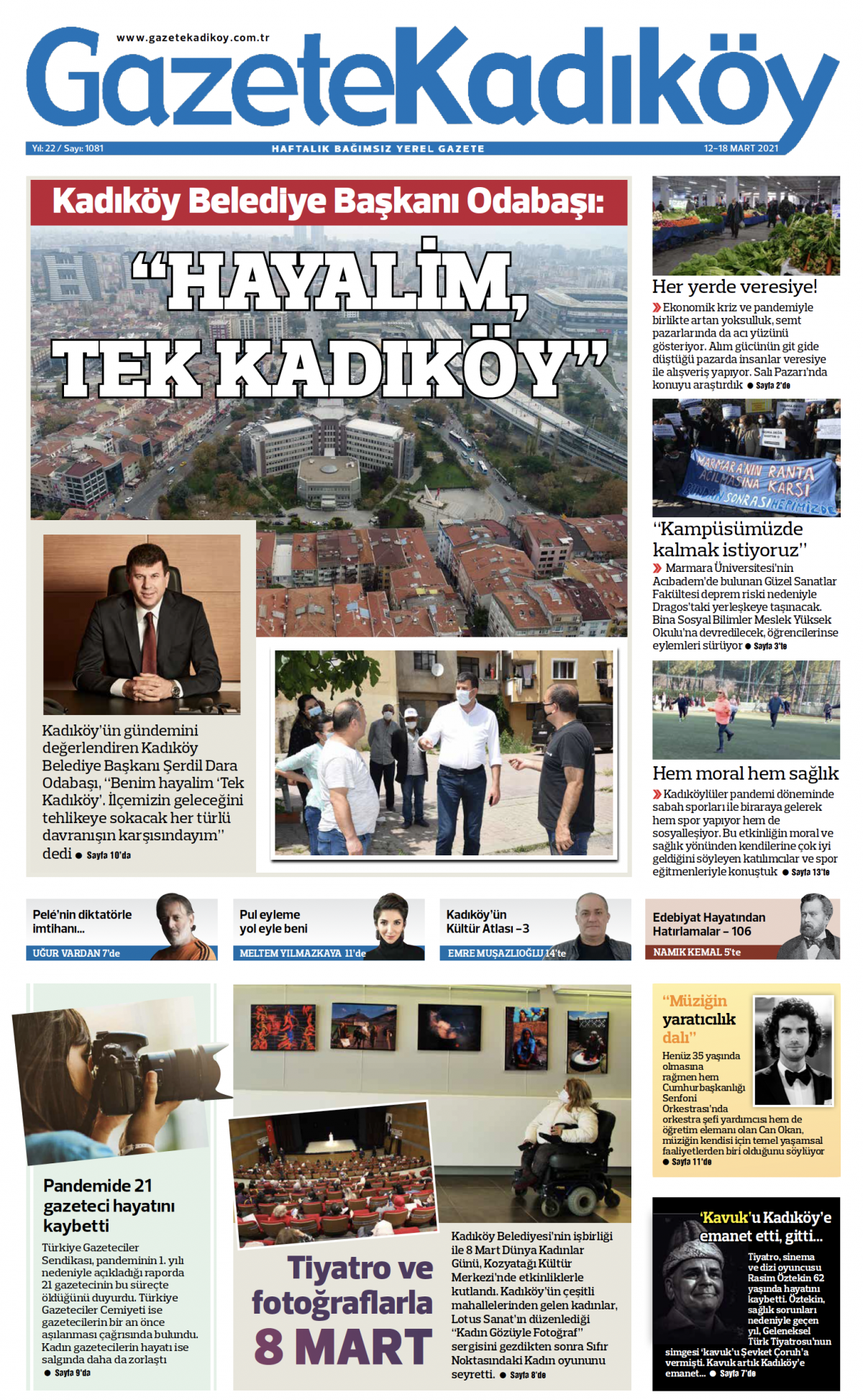 Gazete Kadıköy - 1081.Sayı